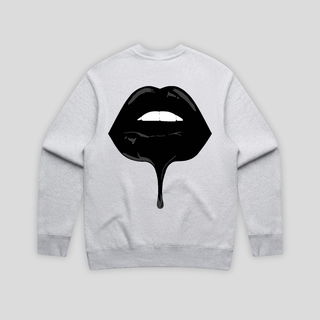 'THE SHUTS' Relax Sweater- White Heather