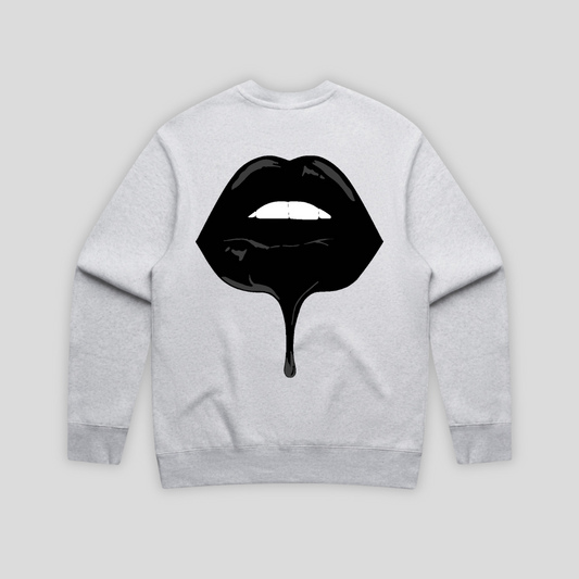 'THE SHUTS' Relax Sweater- White Heather