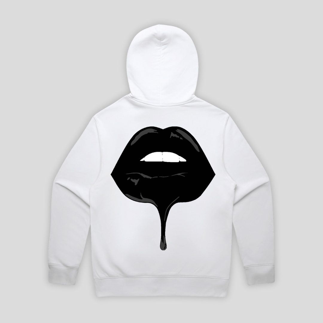 'THE SHUTS' Relax Hoodie- White