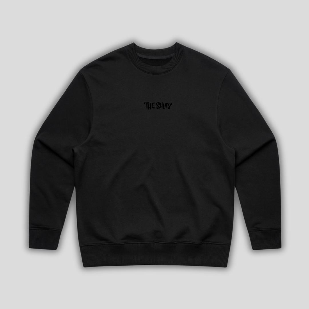'THE SHUTS' Relax Sweater- Black