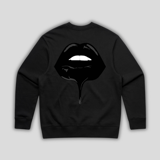 'THE SHUTS' Relax Sweater- Black