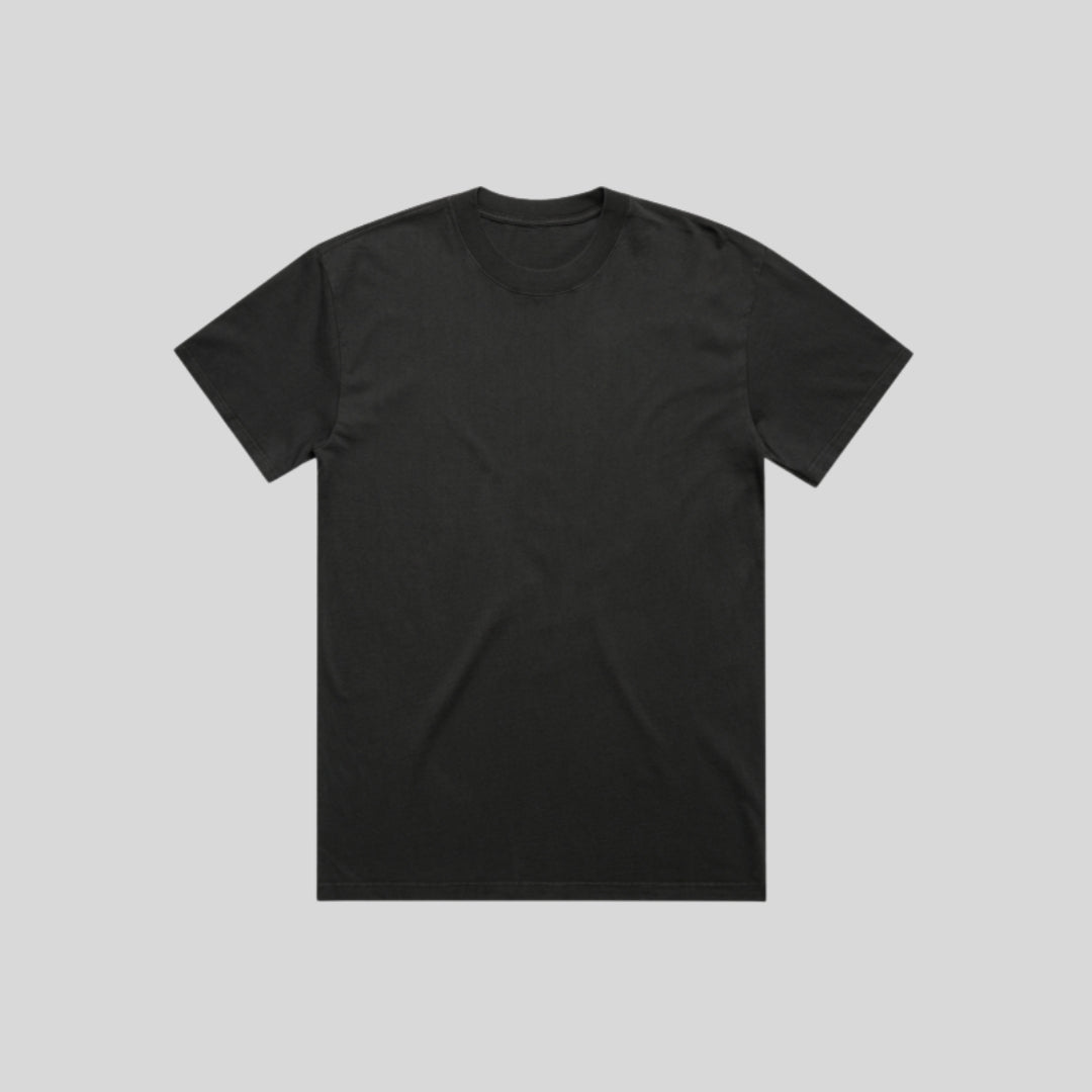'CLUBSHUTS' Faded T-shirt-Coal